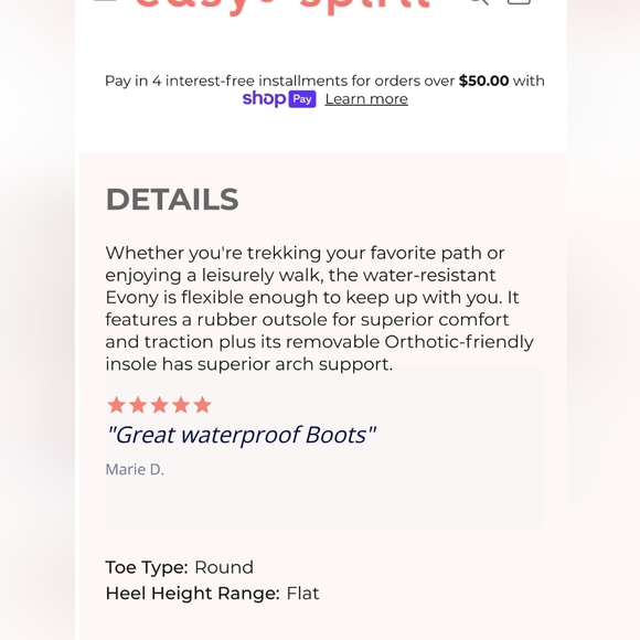 Easy Spirit Casual Booties - Picture 2 of 8